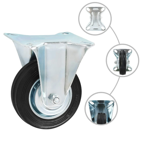 Vidaxxl-Räder 4 Stück 100 mm