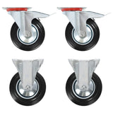 VidaXL-Räder 4 Stück 160 mm