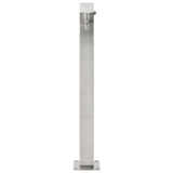 VIDAXL Garten Wassersäule Quadrat 95 cm Edelstahl