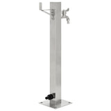 Vidaxl garden water column square 65 cm stainless steel