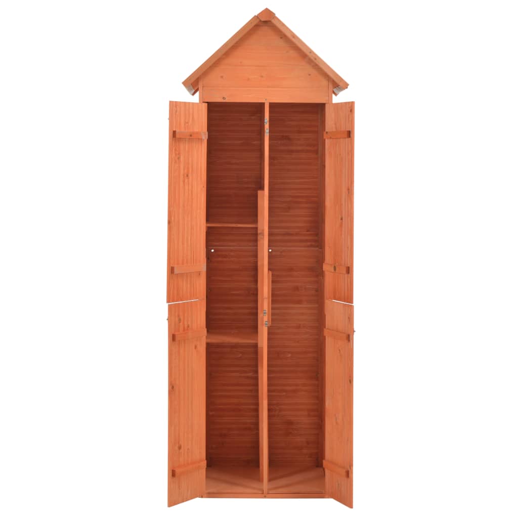 VIDAXL Garden Storage 71x60x213 cm legno