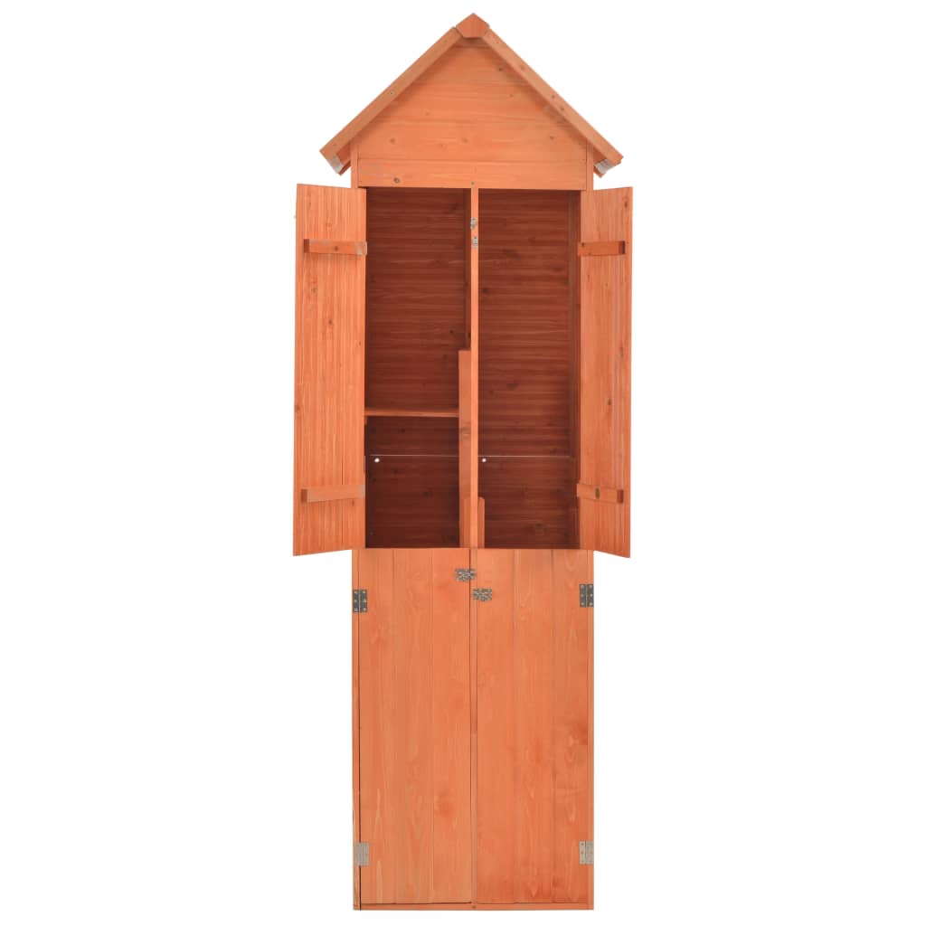 VIDAXL Garden Storage 71x60x213 cm legno