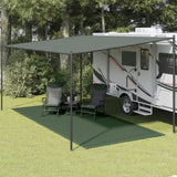 Tappeto tenda Vidaxl 250x500 cm HDPE Green