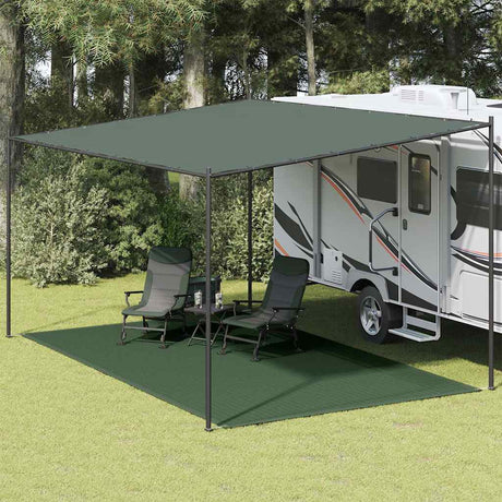 VidaXL Zeltteppich 300x600 cm HDPE grün