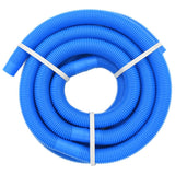 Vidaxl Schwimmbadschlauch mit Klemmen 38 mm 6 m blau