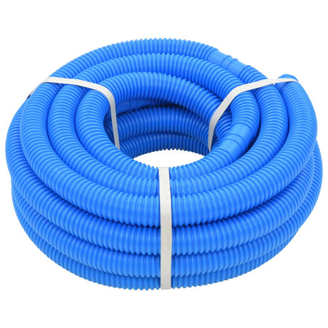 Vidaxl manguera de piscina con abrazaderas de 38 mm 12 m azul