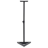 Vidaxl Monitor Speaker Stands 2 St Steel Black