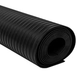 Vidaxl Bodenmatte Anti-Schlupf 3 mm 1,5 x 4 m Gummibreite Rippe