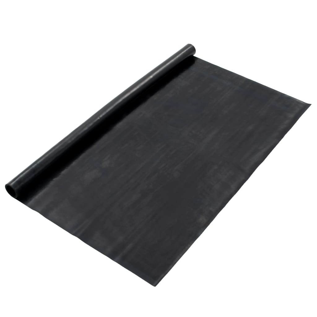 Vidaxl Floor mat Anti-slip 1 mm smooth 1.2x5 m rubber