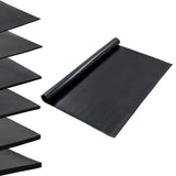 Mat de plancher Vidaxl Anti-slip 2 mm Smooth 1,2x2 M Rubber