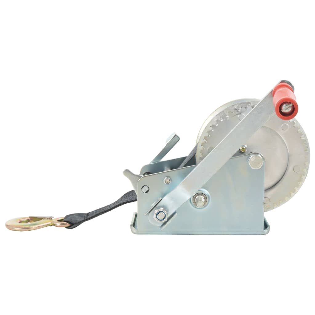 VidaXL Handwinde mit Riemen 1587 kg