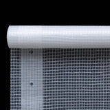 Vidaxl Leno Tarpaulin 260 g m² 2x6 m Weiß