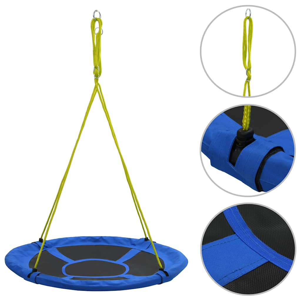 Vidaxl Swing 100 kg 110 cm blu