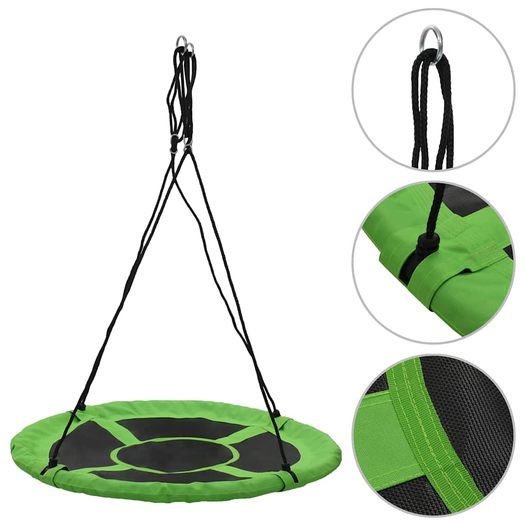 Vidaxl swing 100 kg 110 cm vert