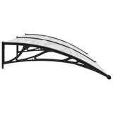 Vidaxl Port Canopy 200x100 cm PC nero