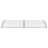 Vidaxl Port Canopy 200x100 cm PC grigio