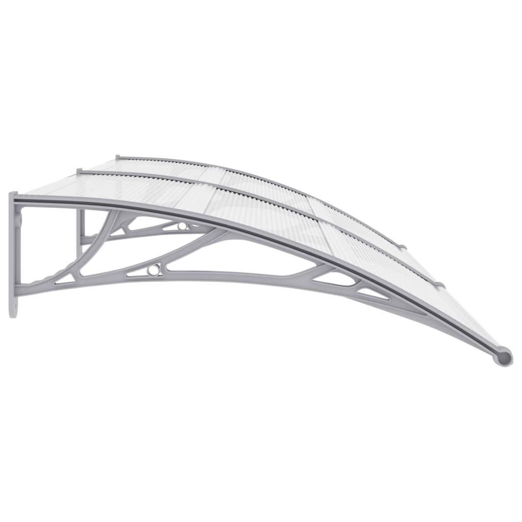 Vidaxl Port Canopy 200x100 cm PC grigio