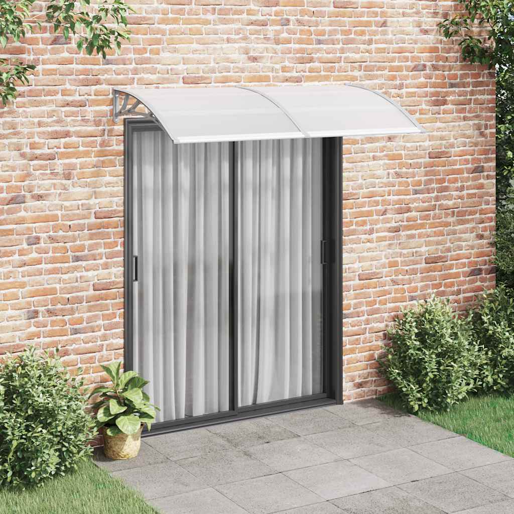 Vidaxl Port Canopy 200x100 cm PC grigio