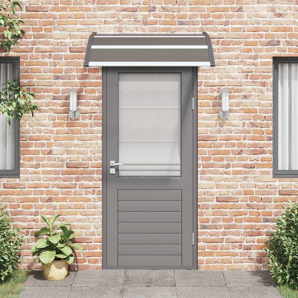 VIDAXL -Tür Banach 120x100 cm PC Schwarz