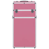 Vidaxl Makeup Trolley Aluminium Pink