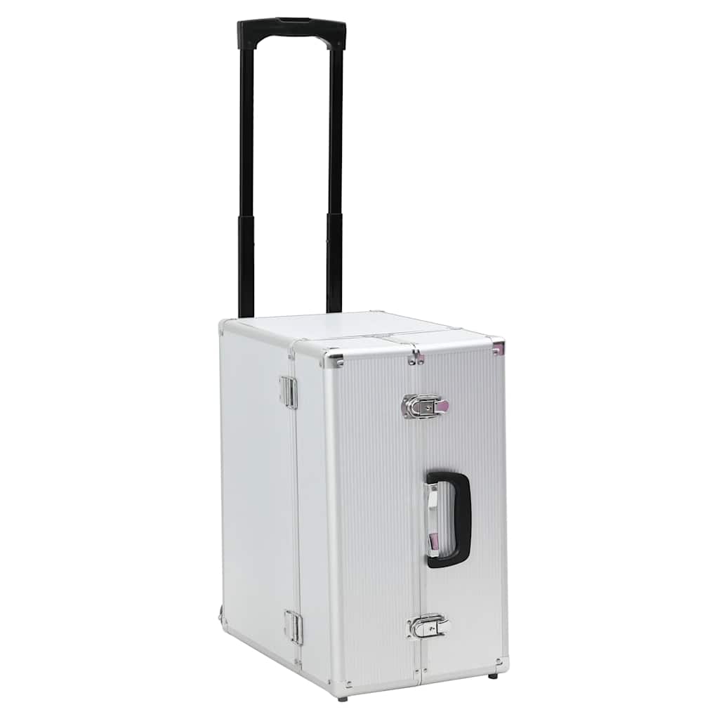 Vidaxx Pilotenwagen 47x39x27 cm Aluminium silber