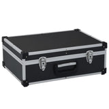 Vidaxl Tool Case 46x33x16 cm aluminium sort