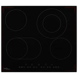 Vidaxl Keramik -Kochfeld mit 4 Kochzonen Touch Control 6600 W