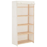 Vidaxl kledingkast 79x40x170 cm stof wit