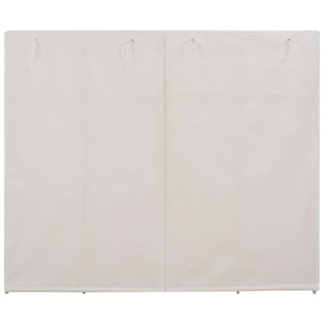 Vidaxl kledingkast 200x40x170 cm stof wit