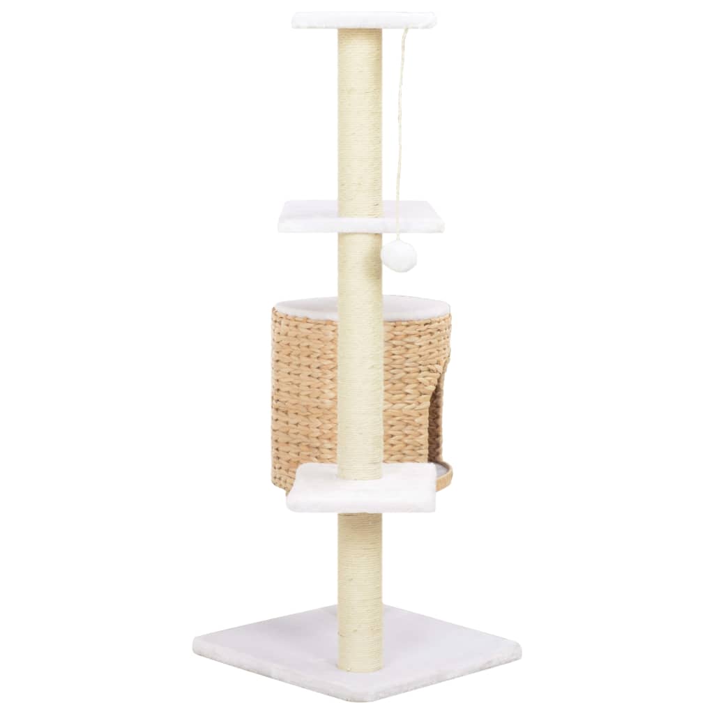 VidaXL cat scratching post with sisal scratching pile of seagrass