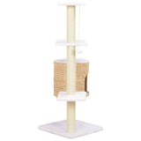 VidaXL cat scratching post with sisal scratching pile of seagrass