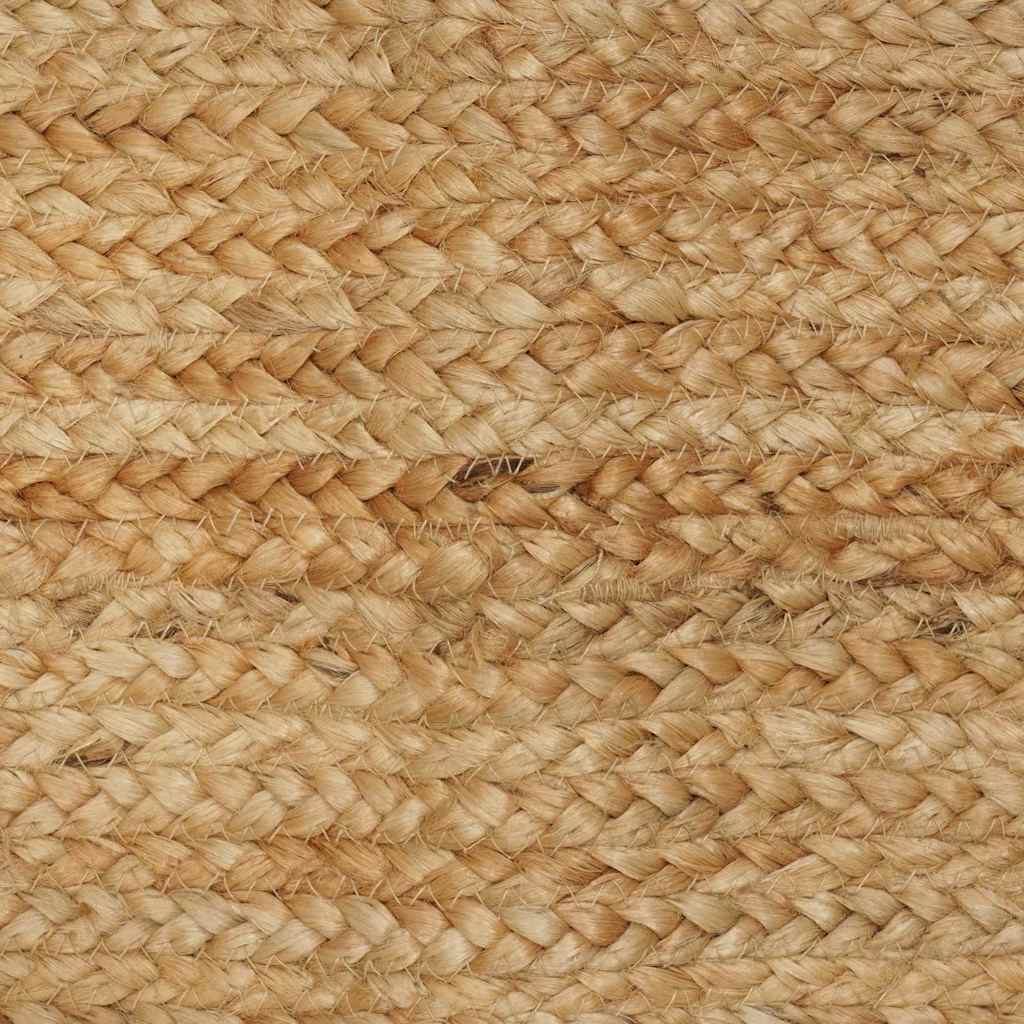 Vidaxl Teppich handgefertigt 160x230 cm Jute Natural