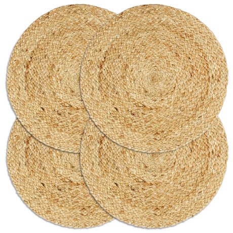 VIDAXL -Taschen 4 STs rund 38 cm Jute natürlich