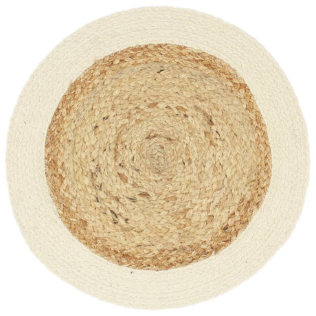 VIDAXL -Taschen 4 STs um 38 cm Jute und Baumwolle