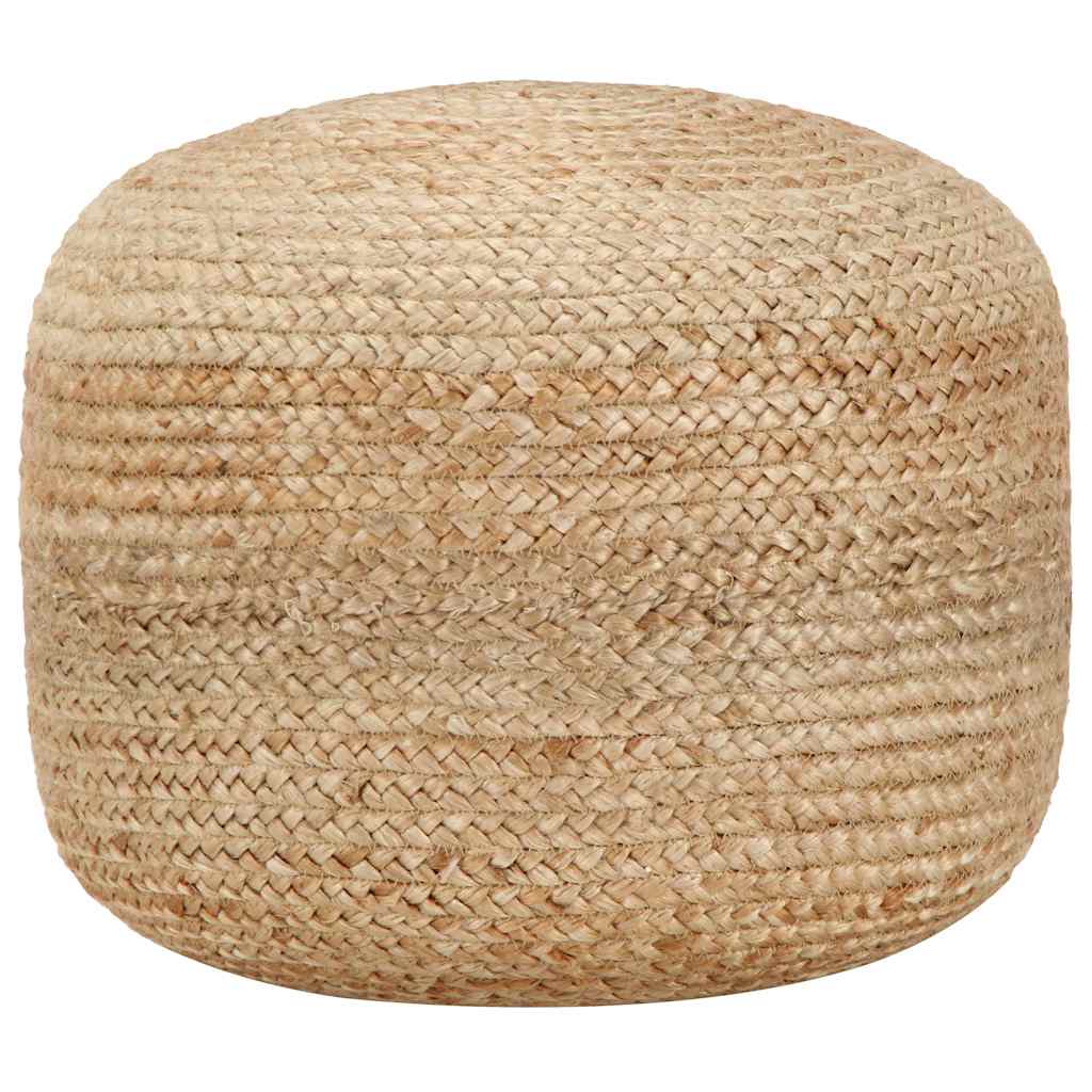 Vidaxl poef handgemaakt 45x30 cm jute