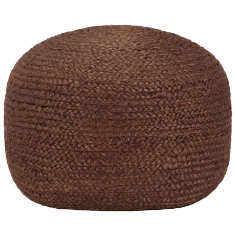Vidaxl poef handgemaakt 40x45 cm jute bruin