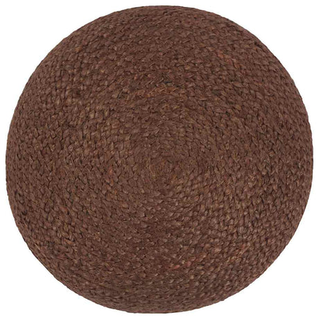Vidaxl poef handgemaakt 40x45 cm jute bruin