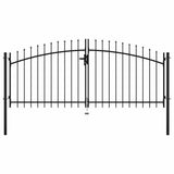Vidaxl HEK Port Doppeltür mit Spears Top 300x150 cm