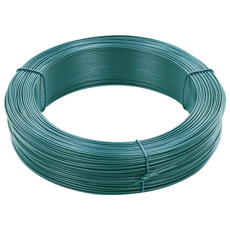Vidaxl Hekbind -Gewinde 250 m 0,9 1,4 mm Stahl schwarzgrün