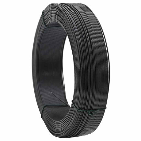 Vidaxl Hekbind -Gewinde 250 m 1,4 2 mm Stahlanthrazit