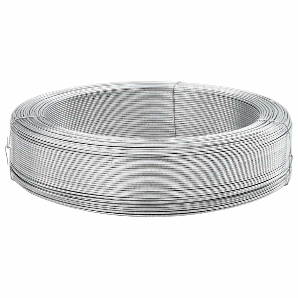 Vidaxl Hekbind -Gewinde 250 m 3,8 mm Stahl