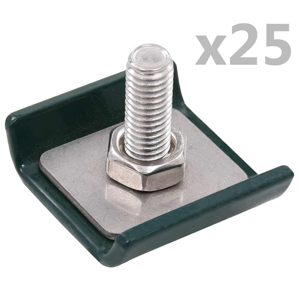 Vidaxl Raster Mat Connection 25 Imposta verde