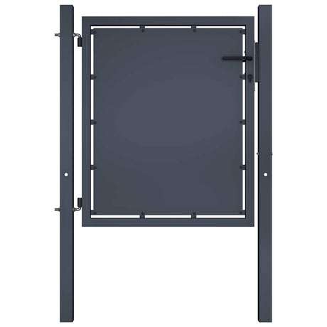 Vidaxx Stahl-Gartentor 100x75 cm Anthrazit