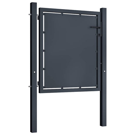 Vidaxx Stahl-Gartentor 100x75 cm Anthrazit