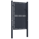 Vidaxxl Tor 100x125 cm Stahl Anthrazit