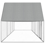 VidaXL Kippenren 8x2x2 m gegalvaniseerd staal