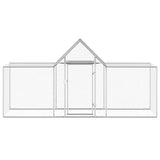 Vidaxl Chicken Run 3x1x1,5 m verzinkter Stahl