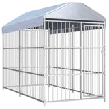 Vidaxl hundkennel för utanför med tak 300x150x200 cm