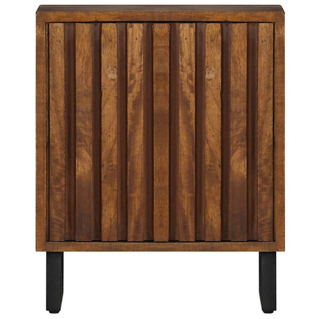Vidaxl nachtkastje 40x30x50 cm massief mangohout
