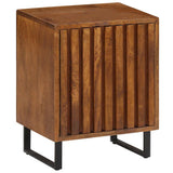 Vidaxl nachtkastje 40x30x50 cm massief mangohout